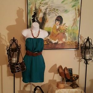 Strapless Babydoll Dress